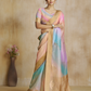 Elegant Fancy Modal Cotton Drape with Digital Art Print - LaVante Fashion