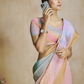 Elegant Fancy Modal Cotton Drape with Digital Art Print - LaVante Fashion