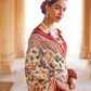 Artisanal Patola Silk Saree with Elegant Tassel Touch