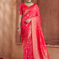 Pure Soft Banarasi Silk Saree with Traditional Weaving - LaVante Fashion