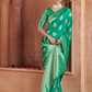 Pure Soft Banarasi Silk Saree with Traditional Weaving - LaVante Fashion