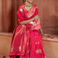 Pure Soft Banarasi Silk Saree with Traditional Weaving - LaVante Fashion