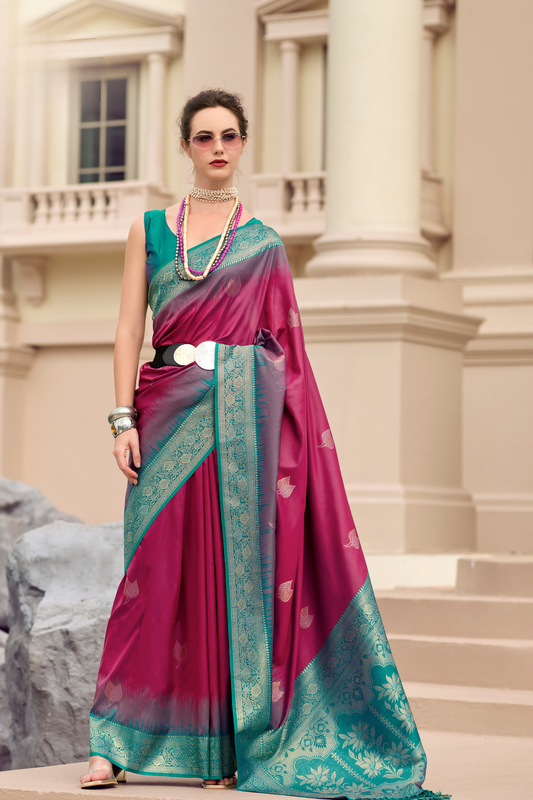 Pure Touch Soft Silk with Zari Weaving - LaVante Fashion