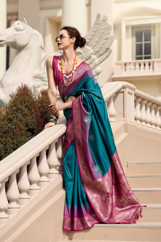 Pure Touch Soft Silk with Zari Weaving - LaVante Fashion