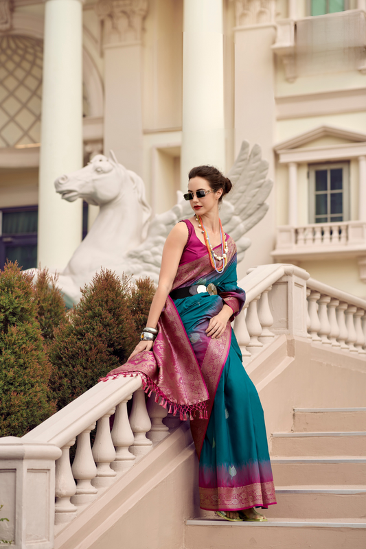 Pure Touch Soft Silk with Zari Weaving - LaVante Fashion