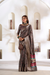 Soft Dola Silk Saree with Foil Print & Dusty Tone Matching - LaVante Fashion