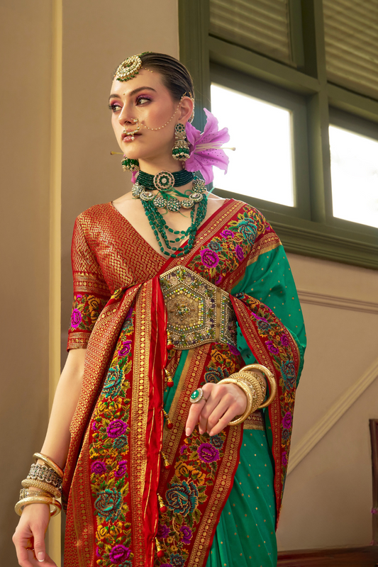 Traditional Banarasi Silk Saree for Bridal Occasions