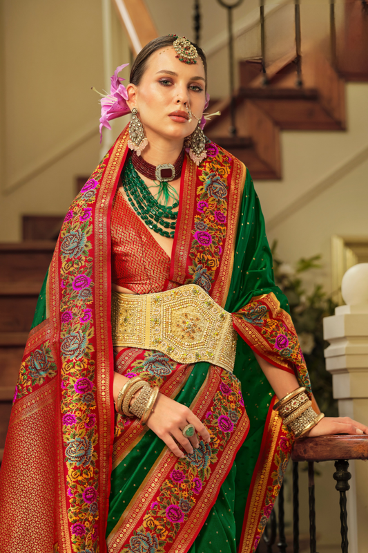 Traditional Banarasi Silk Saree for Bridal Occasions