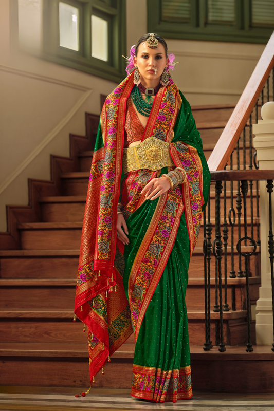 Traditional Banarasi Silk Saree for Bridal Occasions