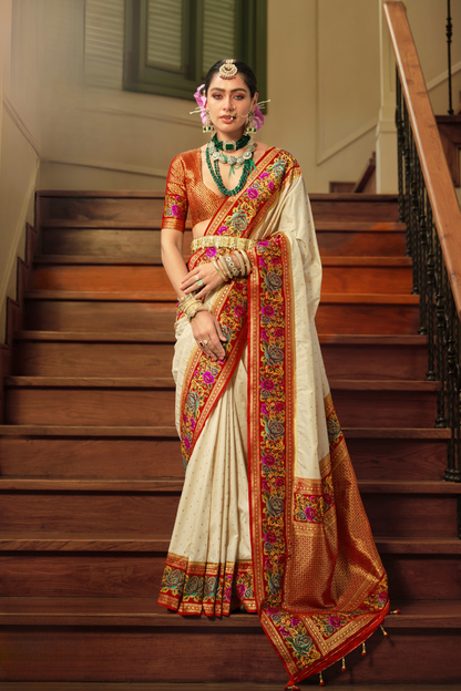 Traditional Banarasi Silk Saree for Bridal Occasions