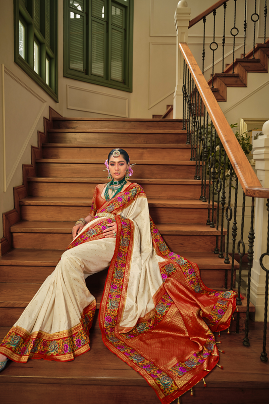 Traditional Banarasi Silk Saree for Bridal Occasions