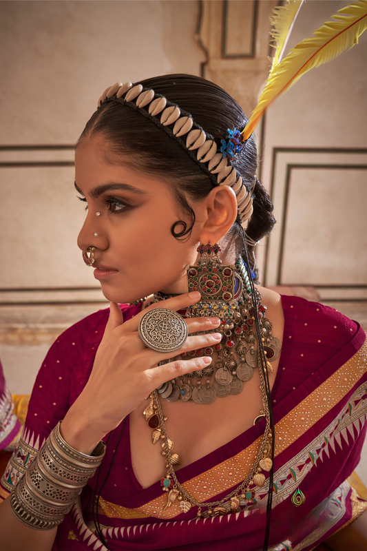 Modern Art-Inspired Digital Print Viscose Silk Saree