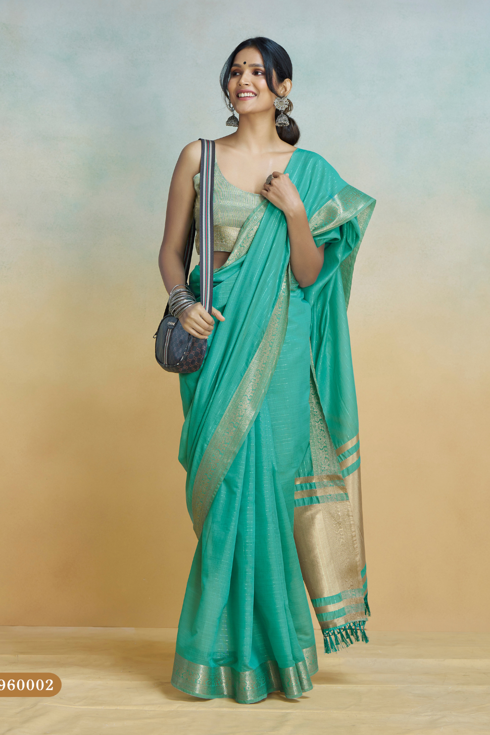 Elegant Shine Silk Saree with Lustrous Sheen - LaVante Fashion