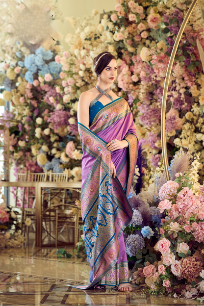 Pure Soft Banarasi Silk Saree A Royal Drape of Tradition - LaVante Fashion
