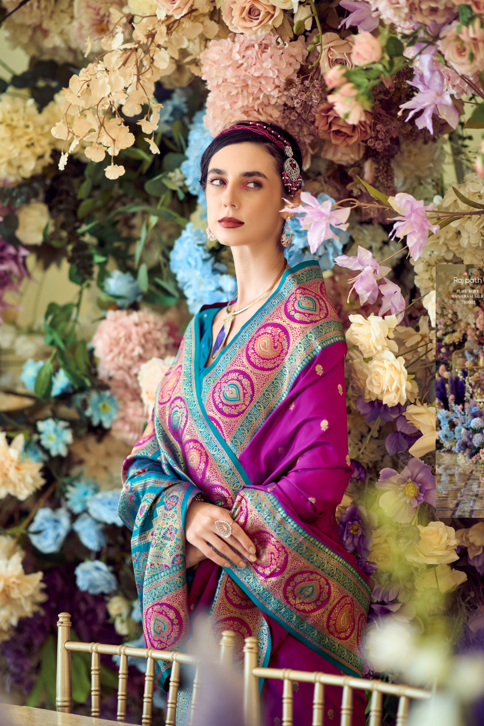 Pure Soft Banarasi Silk Saree A Royal Drape of Tradition - LaVante Fashion