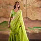 Georgette Silk Saree with Handloom Blouse - LaVante Fashion