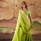 Georgette Silk Saree with Handloom Blouse - LaVante Fashion