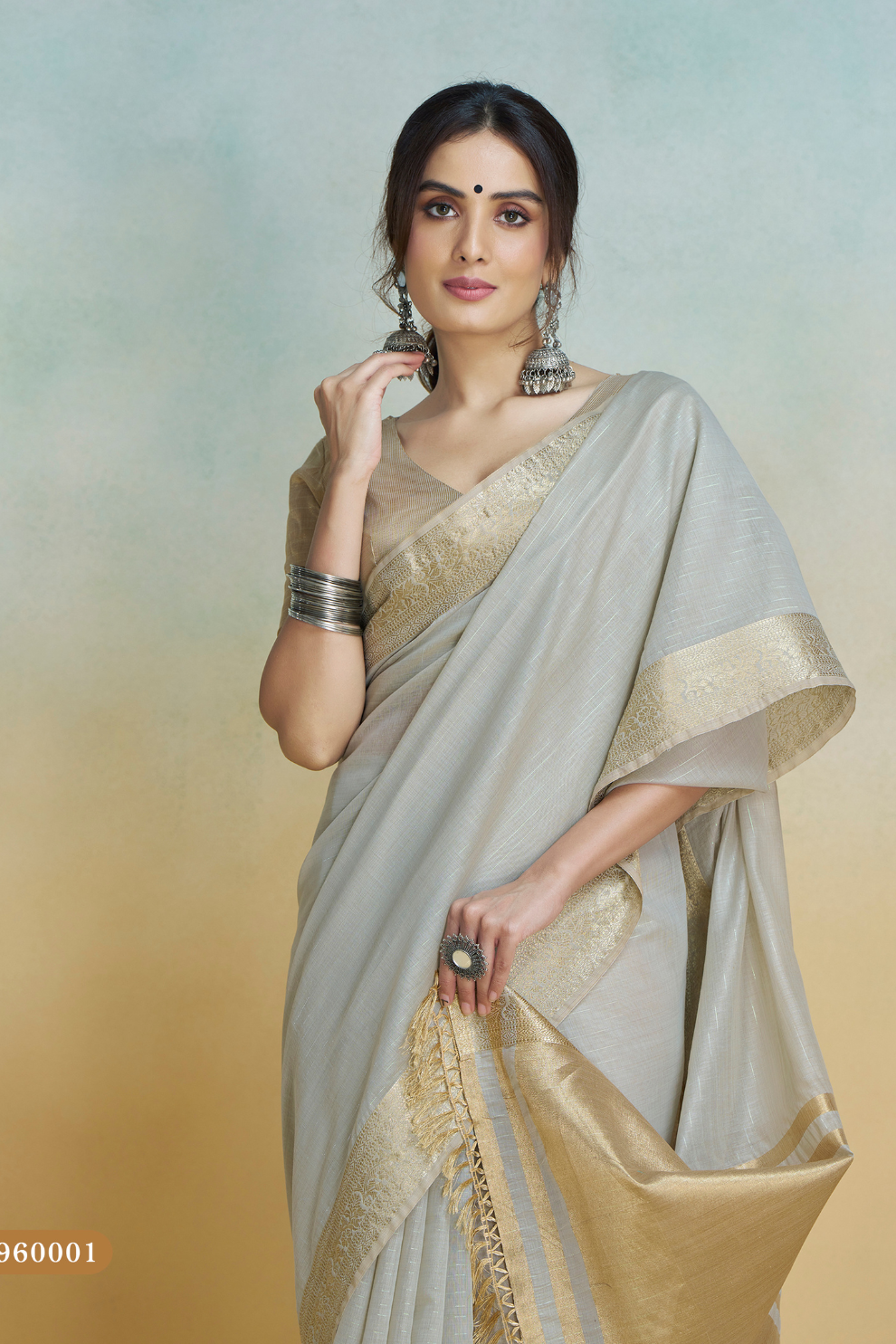 Elegant Shine Silk Saree with Lustrous Sheen - LaVante Fashion