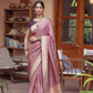 Pure Satin Saree with Hand Dyeing - LaVante Fashion