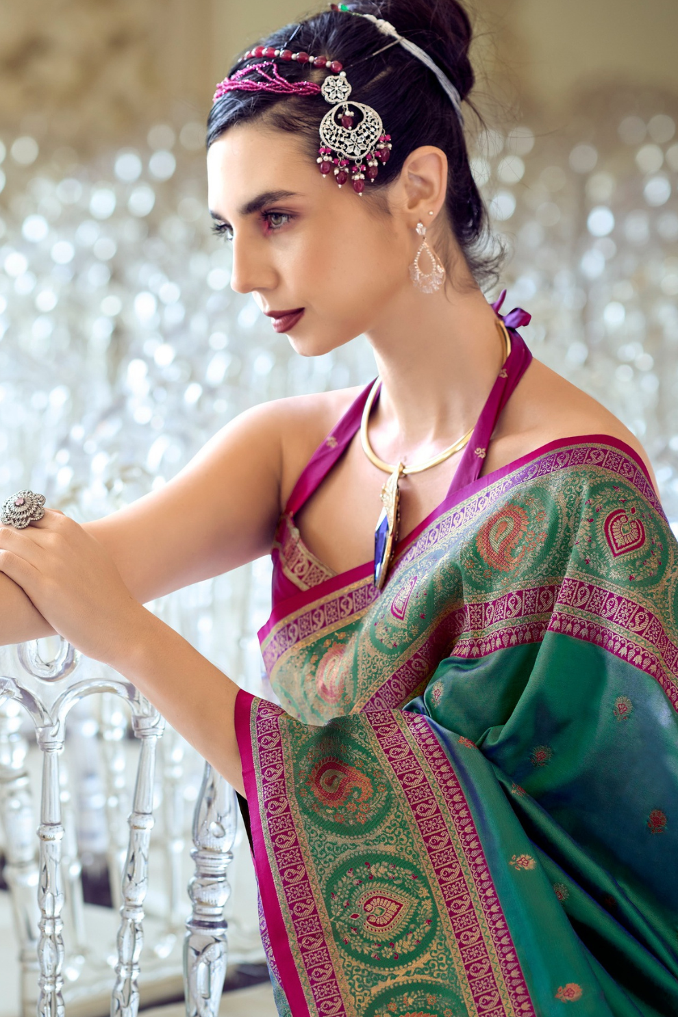 Pure Soft Banarasi Silk Saree A Royal Drape of Tradition - LaVante Fashion