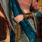 Pure Silk Weaving Saree with Fancy Fabric - LaVante Fashion