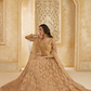 Radiant Brown Designer Lehenga Choli For Weddings