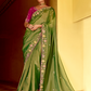 Elegant Lightweight Tissue Silk Saree for Festive and Party Wear