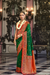 Super Banarasi P.V. Silk Saree with Jacquard Weaving Butti Work - LaVante Fashion