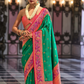 Super Banarasi P.V. Silk Saree with Jacquard Weaving Butti Work - LaVante Fashion