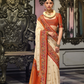 Super Banarasi P.V. Silk Saree with Jacquard Weaving Butti Work - LaVante Fashion