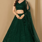 Captivating Thread Work Georgette Party Wear Lehenga Choli