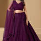 Captivating Thread Work Georgette Party Wear Lehenga Choli