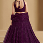 Captivating Thread Work Georgette Party Wear Lehenga Choli