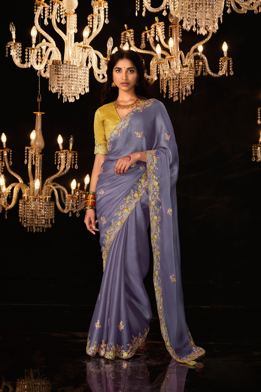 Banarasi Silk Saree with Elegant Weaving for Weddings