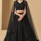 Captivating Thread Work Georgette Party Wear Lehenga Choli
