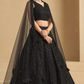 Captivating Thread Work Georgette Party Wear Lehenga Choli