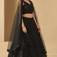 Captivating Thread Work Georgette Party Wear Lehenga Choli