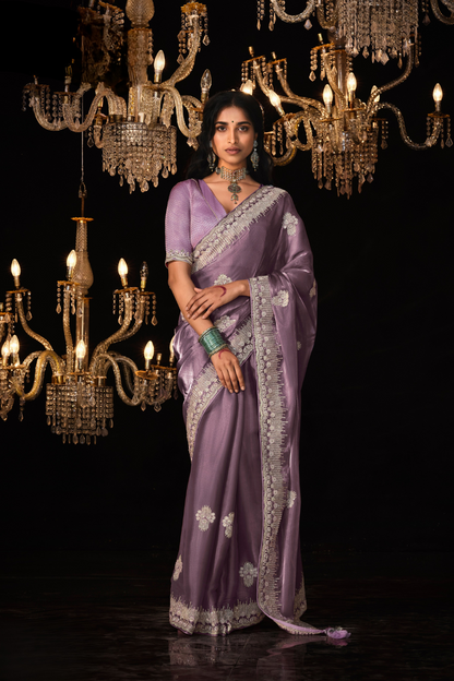 Banarasi Silk Saree with Elegant Weaving for Weddings